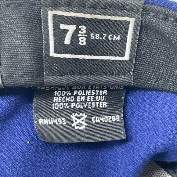 New Era Texas Men's/ Unisex Embroidered Fitted Hat Size 7 3/8 - Picture 11 of 12